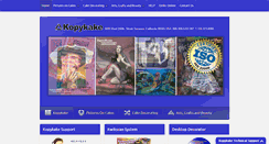 Desktop Screenshot of kopykake.com