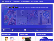 Tablet Screenshot of kopykake.com